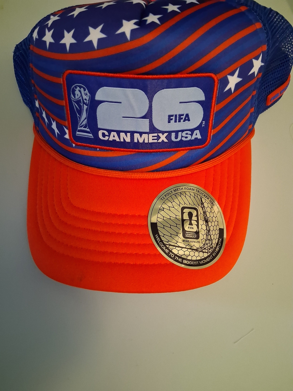 FIFA World Cup CAN MEX USA Branded Tag - Blue